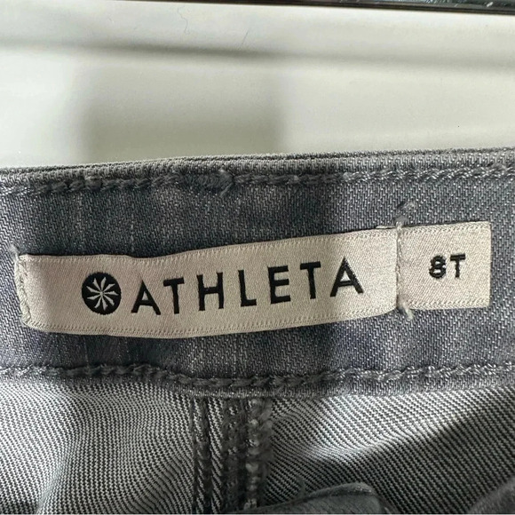 Athleta Grey Sculptek Ultra Skinny Jeans Size 8 Tall - Picture 6 of 10